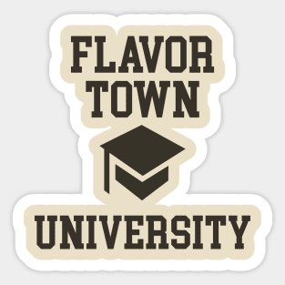 University Sticker